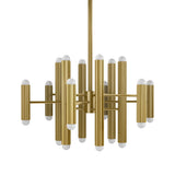 Vesta Chandelier - Burnished Brass