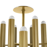 Vesta Chandelier - Burnished Brass