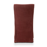 Vista Two Tone Slipcovered Dining Chair - Broadway Bordeaux | shipping 04/25/2027