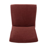 Vista Two Tone Slipcovered Dining Chair - Broadway Bordeaux | shipping 04/25/2027