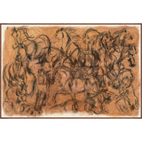 Featuring Hematite Etchings 2 Art by Wendover Art at Amethyst Home. Natural strength.  An abstract from afar with incredible detail up close.
Specialty: Giclee on Raw Canvas, Gallery WrappedMedium : Raw CanvasSize : 61"w x 41"hTreatment : Gallery Wrapped Framed as shown.  Amethyst Home provides interior design, new home construction design consulting, vintage area rugs, and lighting in the Alpharetta metro area.