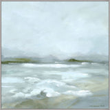 Featuring Sage White Caps Art by Wendover Art at Amethyst Home. Natural tranquility.  Calm brushstrokes to make each day filled with peace.  Hand-applied brush strokes by in-house artist.
Specialty: Giclee on Canvas, Gallery Wrapped, Artist EnhancedMedium : CanvasSize : 56.25"w x 56.25"hTreatment : Gallery Wrapped, Artist Enhanced Framed as shown.  Amethyst Home provides interior design, new home construction design consulting, vintage area rugs, and lighting in the Salt Lake City metro area.