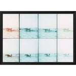 Featuring Catching Waves Art by Wendover Art at Amethyst Home. Contemporary memories.  A modern take on the water.
Specialty: Giclee on Matte Paper, Straight Cut and Floated on MatMedium : Matte PaperSize : 41"w x 29"hTreatment : Straight Cut and Floated on Mat Framed as shown.  Amethyst Home provides interior design, new home construction design consulting, vintage area rugs, and lighting in the Los Angeles metro area.