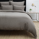 <p>The wavy, pebbled texture on the Waverly creates a gentle and soft duvet to wrap yourself into for a good night’s sleep. It features a ½” flange, a shell button closure on the duvet cover, and an envelope closure on the shams. 100% cotton. Made in Portugal.<br><br>- Made of 100% cotton.
- Shams have envelope closures.
- Inserts sold separately. Amethyst Home provides interior design, new construction, custom furniture, and area rugs in the Scottsdale metro area