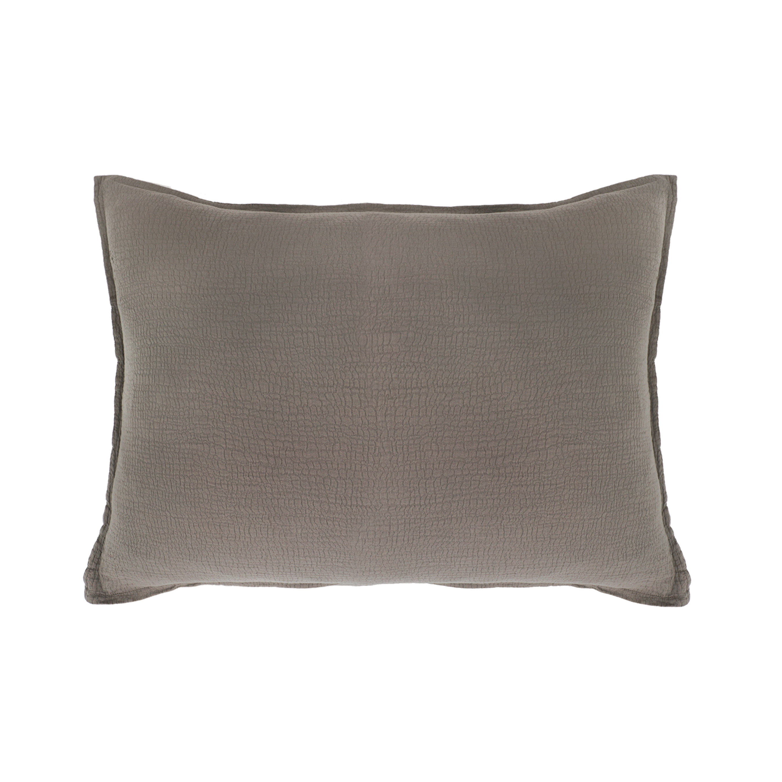 <p>The wavy, pebbled texture on the Waverly creates a gentle and soft duvet to wrap yourself into for a good night’s sleep. It features a ½” flange, a shell button closure on the duvet cover, and an envelope closure on the shams. 100% cotton. Made in Portugal.<br><br>- Made of 100% cotton.
- Shams have envelope closures.
- Inserts sold separately. Amethyst Home provides interior design, new construction, custom furniture, and area rugs in the Winter Garden metro area