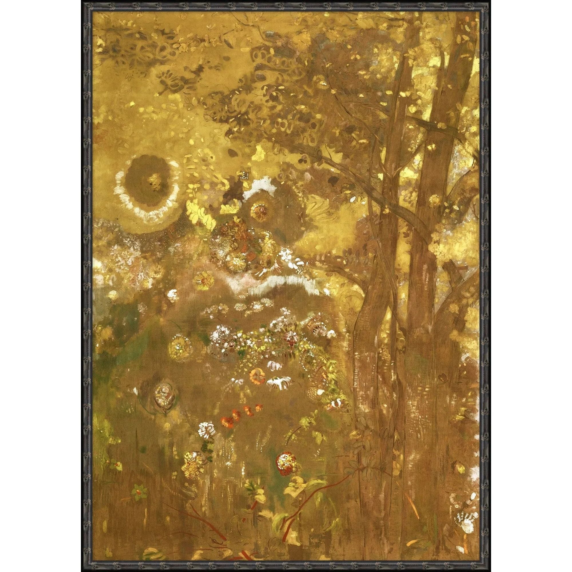 As lovers of luxe materials at Amethyst, we love the designer inspired A Gilded Garden Art. This item pairs well with other brands such as Verellen and is perfect for loft homes Amethyst Home provides interior design, new home construction design consulting, vintage area rugs, and lighting in the Laguna Beach metro area.