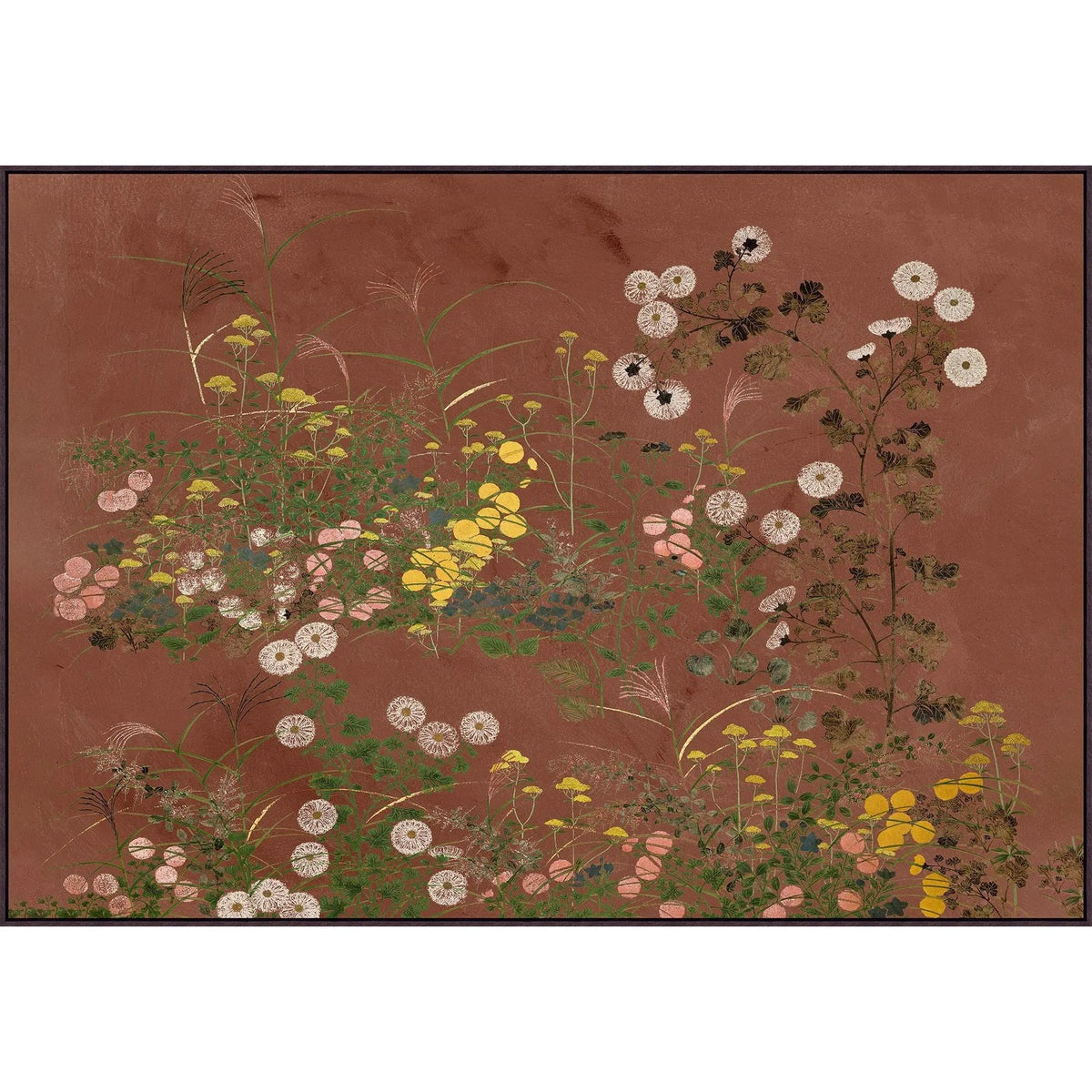 Among the Flowers Art