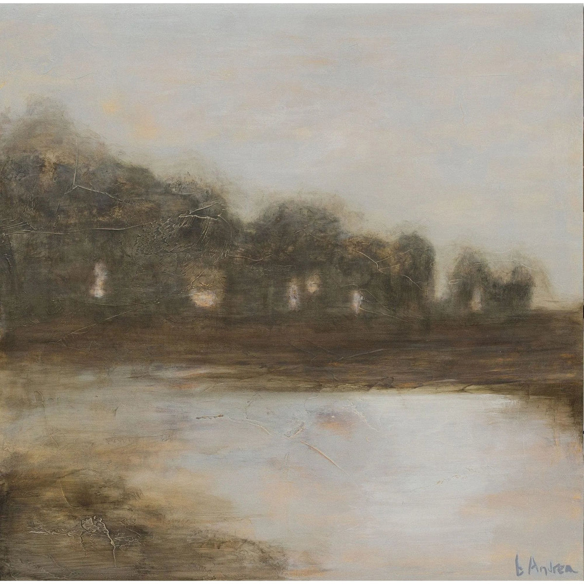 Hazy Afternoon Framed Art