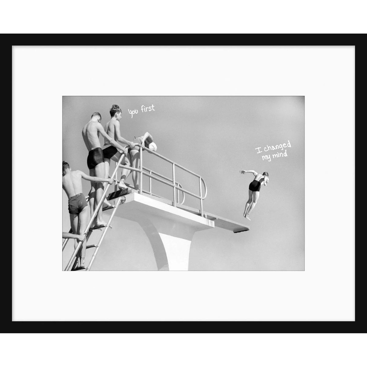 You First Framed Art