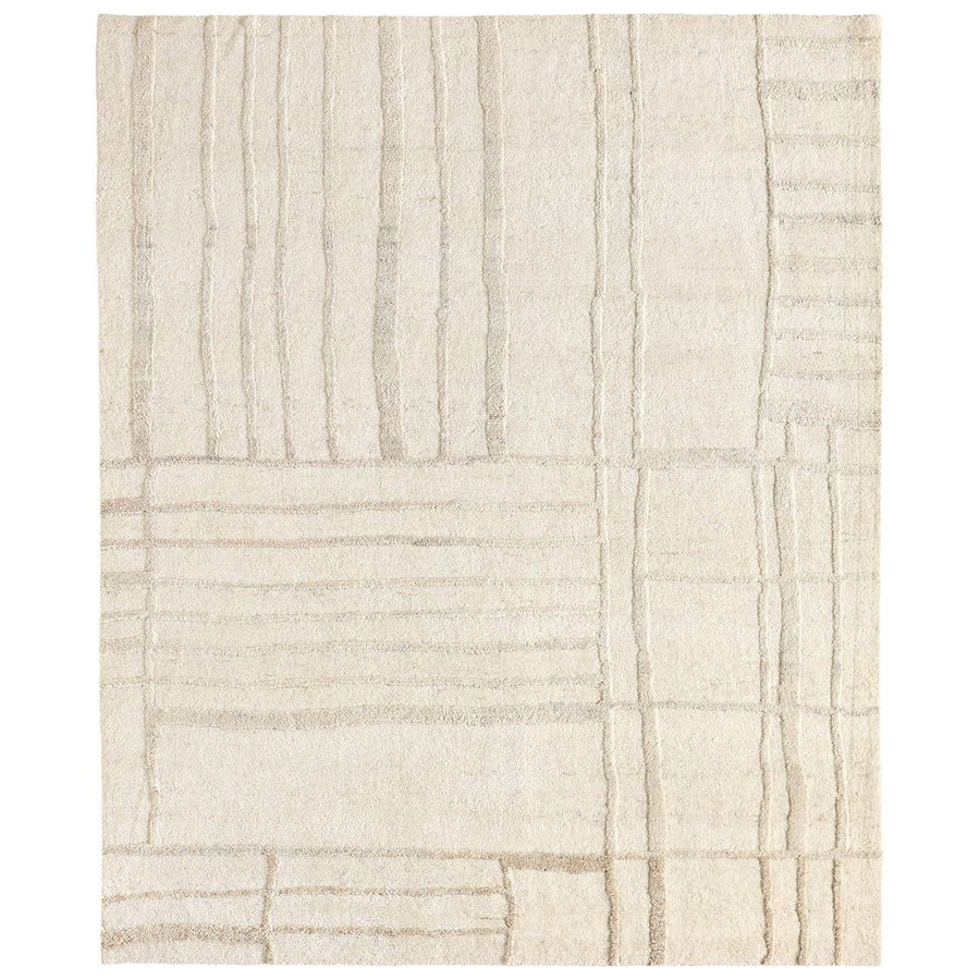 Yamina Omara Ivory / White Rug