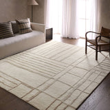 Yamina Omara Ivory / White Rug