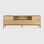 Featuring Whitebird Oak Tv Cupboard by Ethnicraft at Amethyst Home. For our Whitebird collection, designer Alain van Havre brings together opposing elements, combining soft round legs and eye-catching graphic lines into light and airy designs.Weight : 183 lbDimensions: 71 in L x 18 in D x 24.5 in HAnti-tipping mechanism : YesCollection : WhitebirdFinish : VarnishedMain Material :. Amethyst Home provides interior design, new construction, custom furniture, and area rugs in the Scottsdale metro area