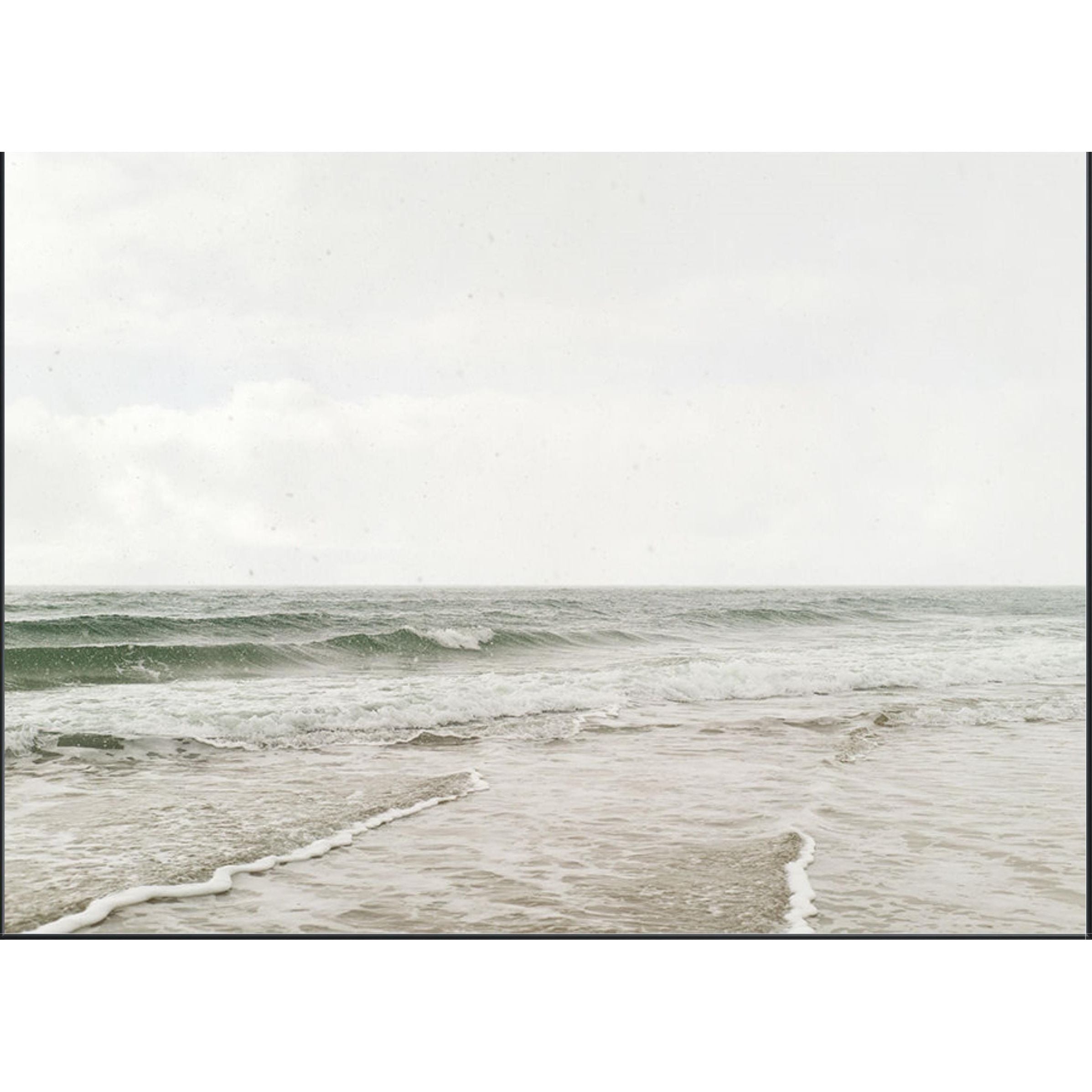 Featuring Winter (Montauk, NY) Art by Leftbank Art at Amethyst Home. The Winter (Montauk, NY) art piece is a chic addition to your space. This seamless view of the sea waves brings a sense of peace and comfort to any room.Artist: Tommy KwakProduct Type: GicléeFinish: Image Brush Gel Framed as shown. Amethyst Home provides interior design services, furniture, rugs, and lighting in the Kansas City metro area.