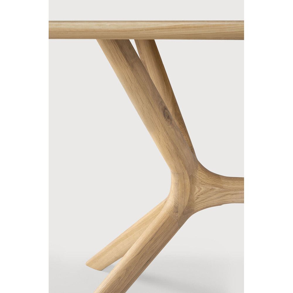 Featuring X Oak Rectangular Dining Table by Ethnicraft at Amethyst Home. Complex in its simplicity. The X table’s sturdy, yet intricate, construction is a true work of art and a credit to the most advanced woodworking techniques. With a seamless structural interplay between the unique shape of the legs and the soft lines of the tabletop, guests will enjoy the most comfortable sea. Amethyst Home provides interior design, new construction, custom furniture, and area rugs in the Scottsdale metro area