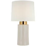 Featuring Xian 30" Table Lamp Ivory and Soft Brass by Visual Comfort at Amethyst Home. Illuminate your space with the Xian Table Lamp. This elegant and exclusive lamp, with its ivory and soft brass design, brings a touch of luxury to any room. Elevate your decor with the sophisticated style and warm glow of this premium lamp.
Overall Dimensions: 16" L x 16" W x 29.5" HWeight: 12. Amethyst Home provides interior design, new construction, custom furniture, and area rugs in the Kansas City metro area