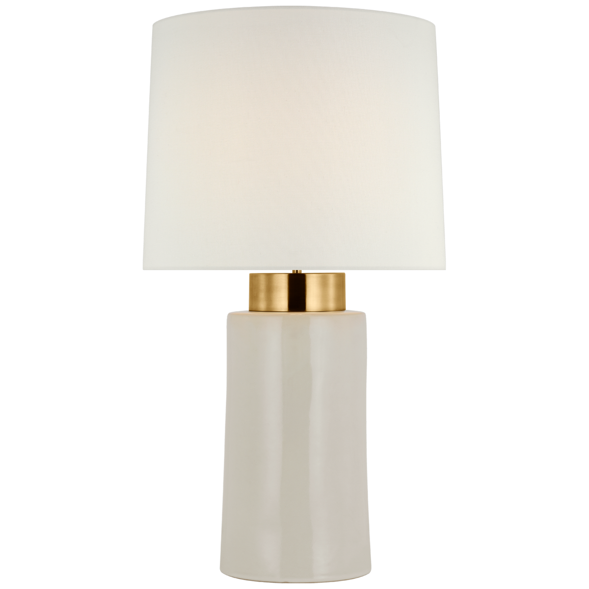 Xian 30" Table Lamp Ivory and Soft Brass | shipping 10/06/2025