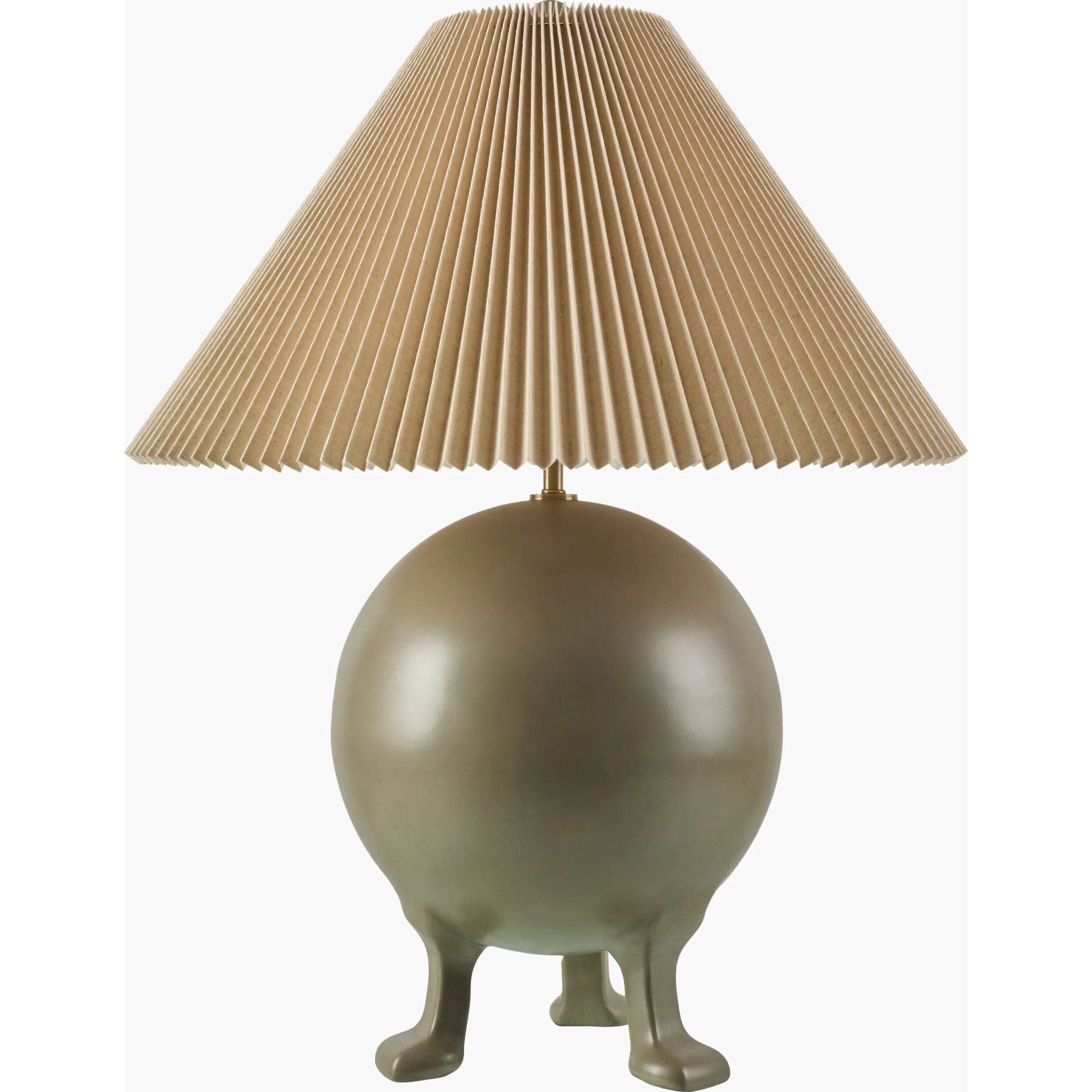Featuring Xian Accent Table Lamp by Surya at Amethyst Home. Introducing the Xian accent table lamp, a stunning addition that effortlessly elevates the ambiance of any room. Crafted with a solid cement body and base, this lamp stands tall at 32 inches, promising not just illumination but also a statement of style. 
32" x 23" x 23"
Body Finish: Painted GrayBody M. Amethyst Home provides interior design, new home construction design consulting, vintage area rugs, and lighting in the Tampa metro area.