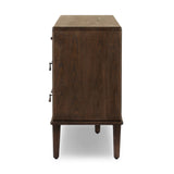 Zaria 6 Drawer Dresser - Dark Brown Sungkai | shipping 11/15/2026