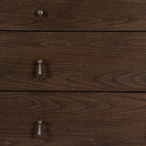 Zaria 6 Drawer Dresser - Dark Brown Sungkai | shipping 11/15/2026
