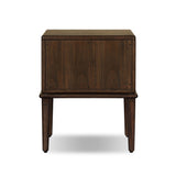 Zaria Nightstand - Dark Brown Sungkai | shipping 11/15/2026