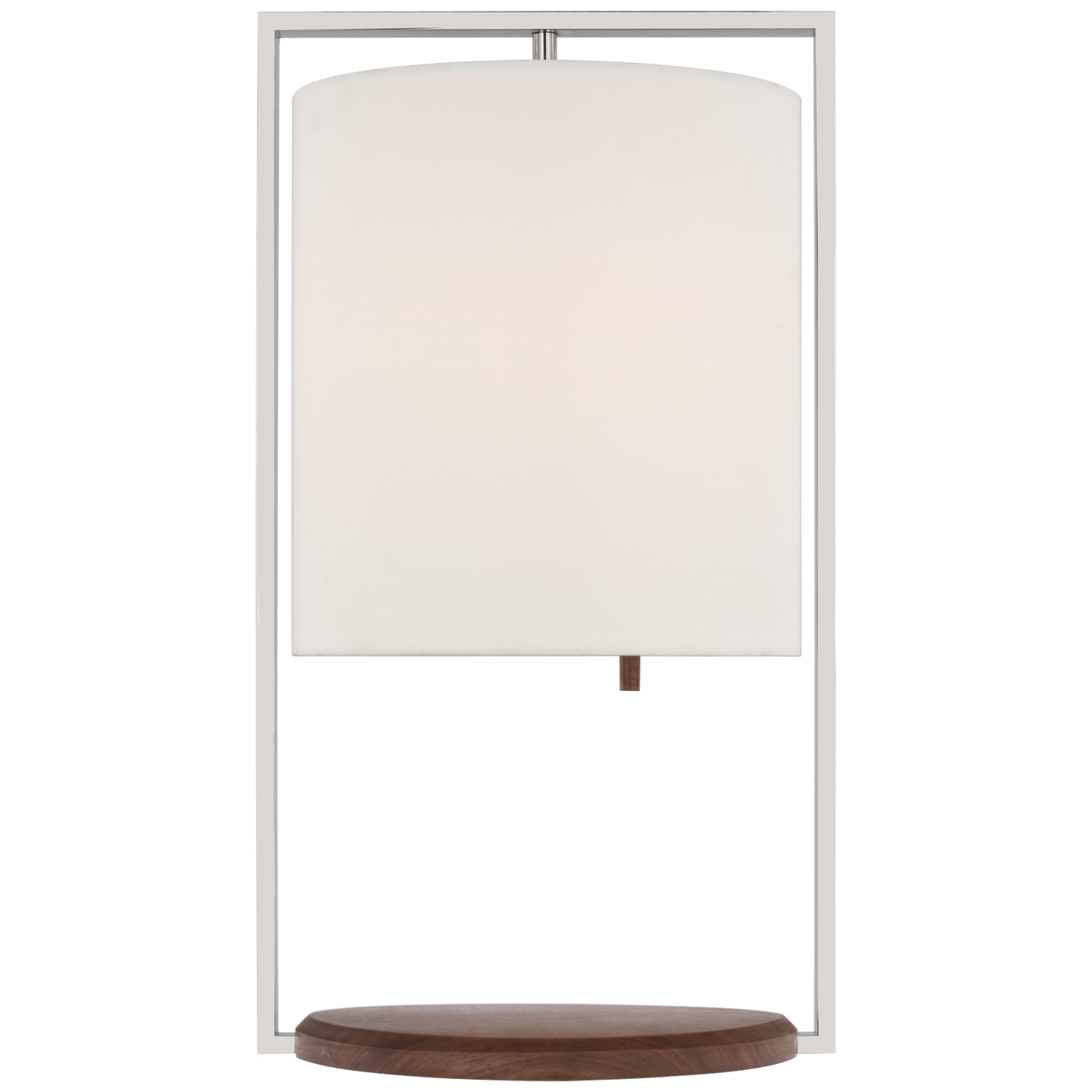 Featuring Zenz Medium Table Lamp Polished Nickel and Walnut by Visual Comfort at Amethyst Home. Illuminate your space with the Zenz Medium Table Lamp. This elegant lamp features a polished nickel base and warm walnut accents, creating a timeless and luxurious look. Its soft glow will add a touch of sophistication to any room, making it the perfect addition to your home decor.
Over. Amethyst Home provides interior design, new construction, custom furniture, and area rugs in the Calabasas metro area