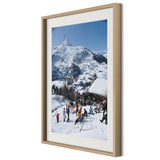 Zermatt Skiing by Slim Aarons - White Oak