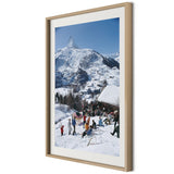 Zermatt Skiing by Slim Aarons - White Oak