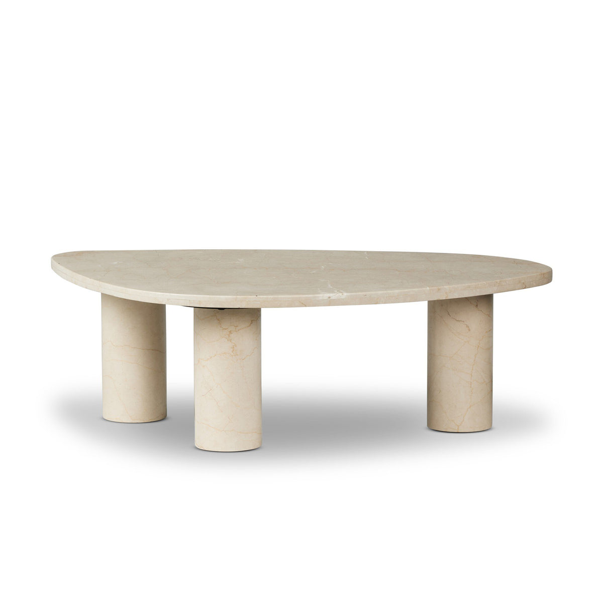 Zion Cream Marble Coffee Table | shipping 10/06/2025