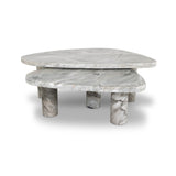 Zion Nesting Coffee Tables - Sage Onyx - Light Grey Onyx | shipping 08/14/2026