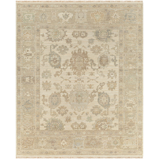 Antalya Beige / Steel Hand-KnottedRug