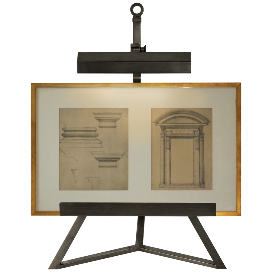 Estelle Gun Metal Display Lamp