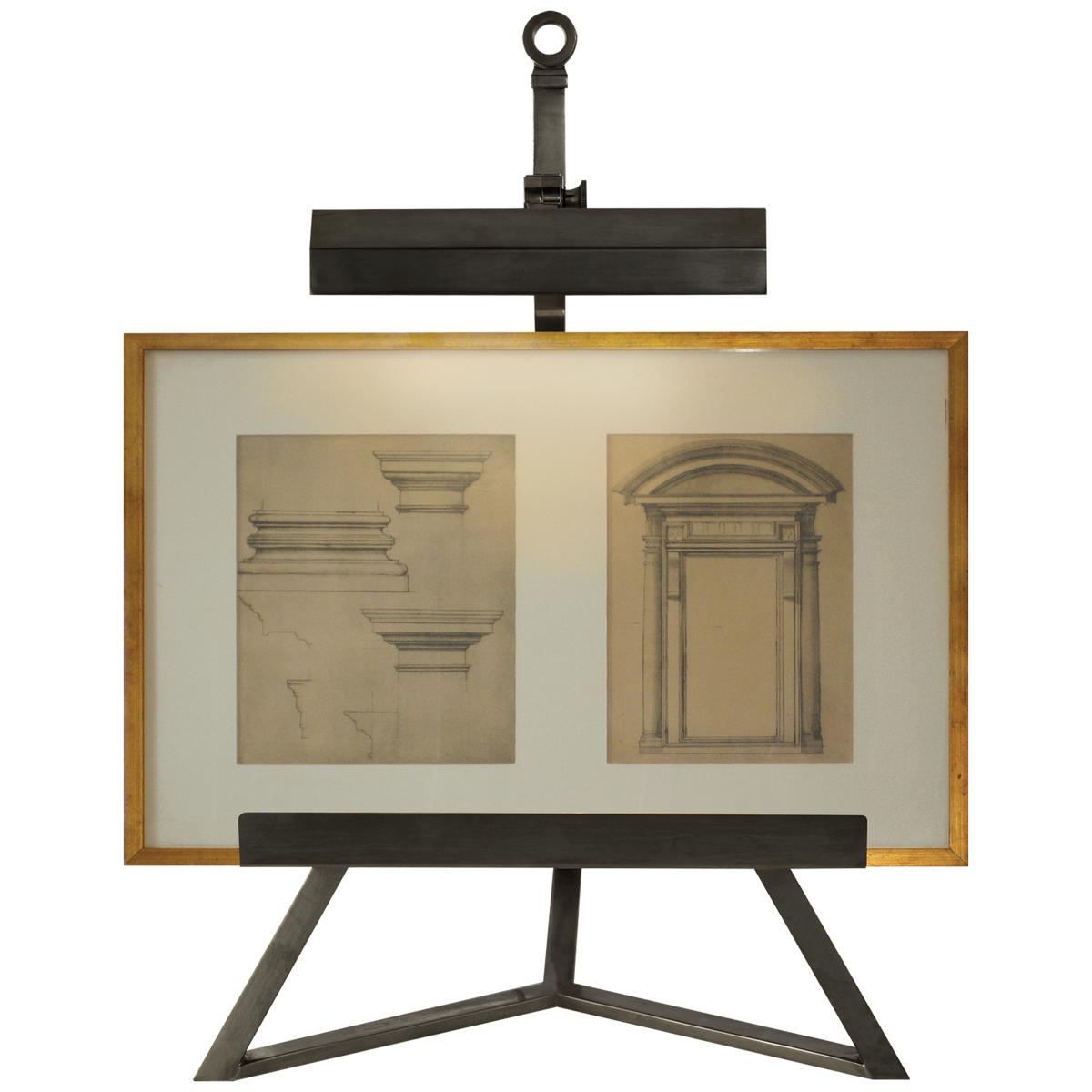 Estelle Gun Metal Display Lamp | ready to ship!