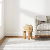 Grey/Ivory Jackson Custom Rug