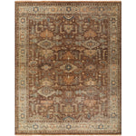 Featuring Bijar Hand-Knotted Rug by Surya at Amethyst Home. Discover the charm of traditional design with the Bijar handmade rug. This product brings an elegant, timeless appeal to any room. Made from wool in India and hand-knotted for durability, this rug features a gorgeous fringe detail that adds a touch of classic sophistication. Despite its no-pile const.  Amethyst Home provides interior design, new home construction design consulting, vintage area rugs, and lighting in the Boston metro area.