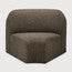 Bulky Cedar 45° Round Corner Sofa | shipping 7/13/2026