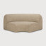 Bulky Almond 90° Round Corner Sofa | shipping 7/13/2026