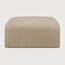 Bulky Almond Footstool | shipping 7/13/2026