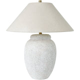 Featuring Cathryn Table Lamp by Surya at Amethyst Home. The Cathryn Lamp is generously sized and gives all those warm 90's vibes.  Pair with organic layers for a chic, soft modern look.
Overall Dimensions: 29"H x 23"W x 23"DSwitch Type: 3-WayNumber of bulbs: 1E-26/100 WUL CUL Certified.  Amethyst Home provides interior design, new home construction design consulting, vintage area rugs, and lighting in the Austin metro area.