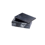 Marble Rectangle Box Black