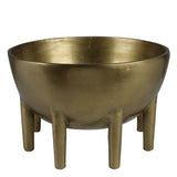 Kraken Bowl with 8 Legs, Brass