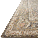 Durable, low pile, and soft underfoot, this rug is inspired by classic vintage and antique rugs. The Rosemarie Chris Loves Julia Sage / Blush ROE-01 rug from Loloi features a beautiful vintage pattern and patina. The rug is easy to clean, never sheds, and perfect for living rooms, dining rooms, hallways, and kitchens!