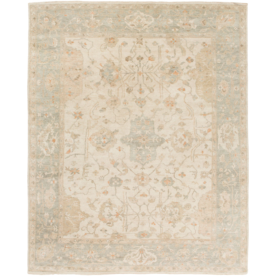Normandy Natural / Ocean Hand-Knotted Rug