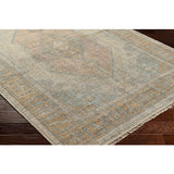 Featuring Nirvana Hand-Knotted Rug by Surya at Amethyst Home. The Nirvana Hand-Knotted Rug is a luxurious addition to any living space. Crafted with a blend of wool and viscose, this rug features a traditional center medallion and a soft, smooth feel. The muted colors of Dusty Coral, Beige and Gray create a classic look to bring warmth and style to any space.
Hand-Knotted75% W. Amethyst Home provides interior design, new construction, custom furniture, and area rugs in the Oklahoma City metro area