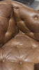 Old English-inspired top-grain leather is finished with a soft hand for a vintage, lived-in look on this traditionally inspired chair. Handcrafted in Italy, the richness of this distinctive, full-bodied leather develops an even-richer patina over time. Amethyst Home provides interior design, new home construction design consulting, vintage area rugs, and lighting in the Salt Lake City metro area.
