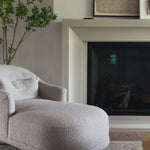 Traditional shape with modern styling, turned legs complement the soft curves of this lounge-worthy chaise. Performance fabrics are specially created to withstand spills, stains, high traffic and wear, ensuring long-term comfort and unmatched durability. Amethyst Home provides interior design, new home construction design consulting, vintage area rugs, and lighting in the Des Moines metro area.