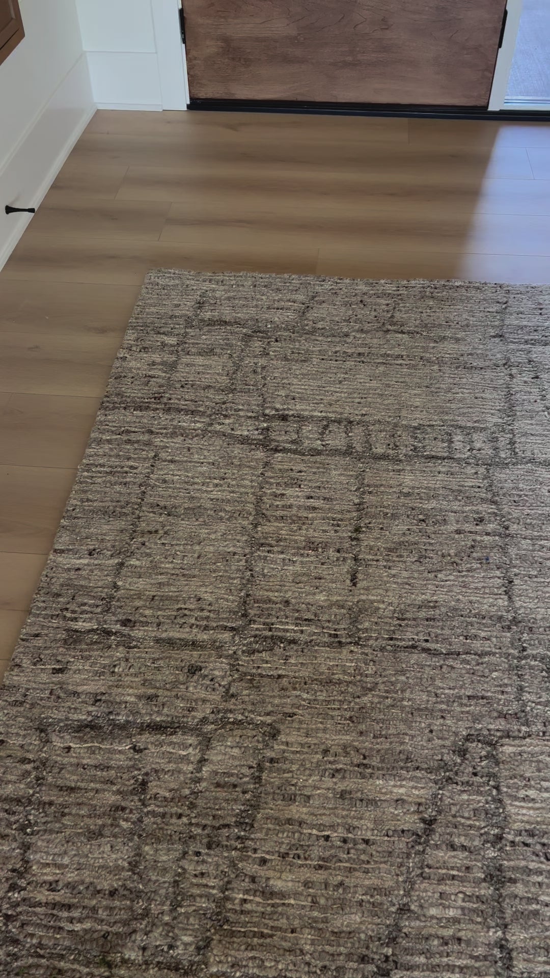 Load video: Raquel Grey / Stone Rug