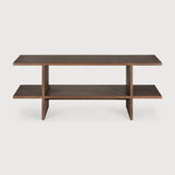 Kabuki Side Table - Teak Brown