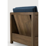 Roan Teak Brown Lounge Chair