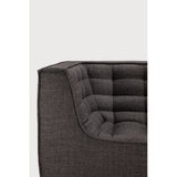 N701 2 Seater Dark Grey Sofa