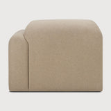 Bulky Almond End Seater With L Arm Sofa | shipping 7/13/2026